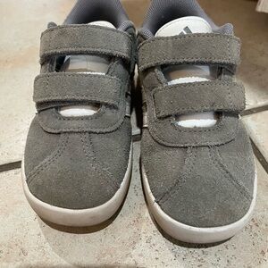 Adidas Gray Sneakers with Velcro Straps